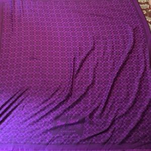 Purple coach scarf/shall/coverup/etc.